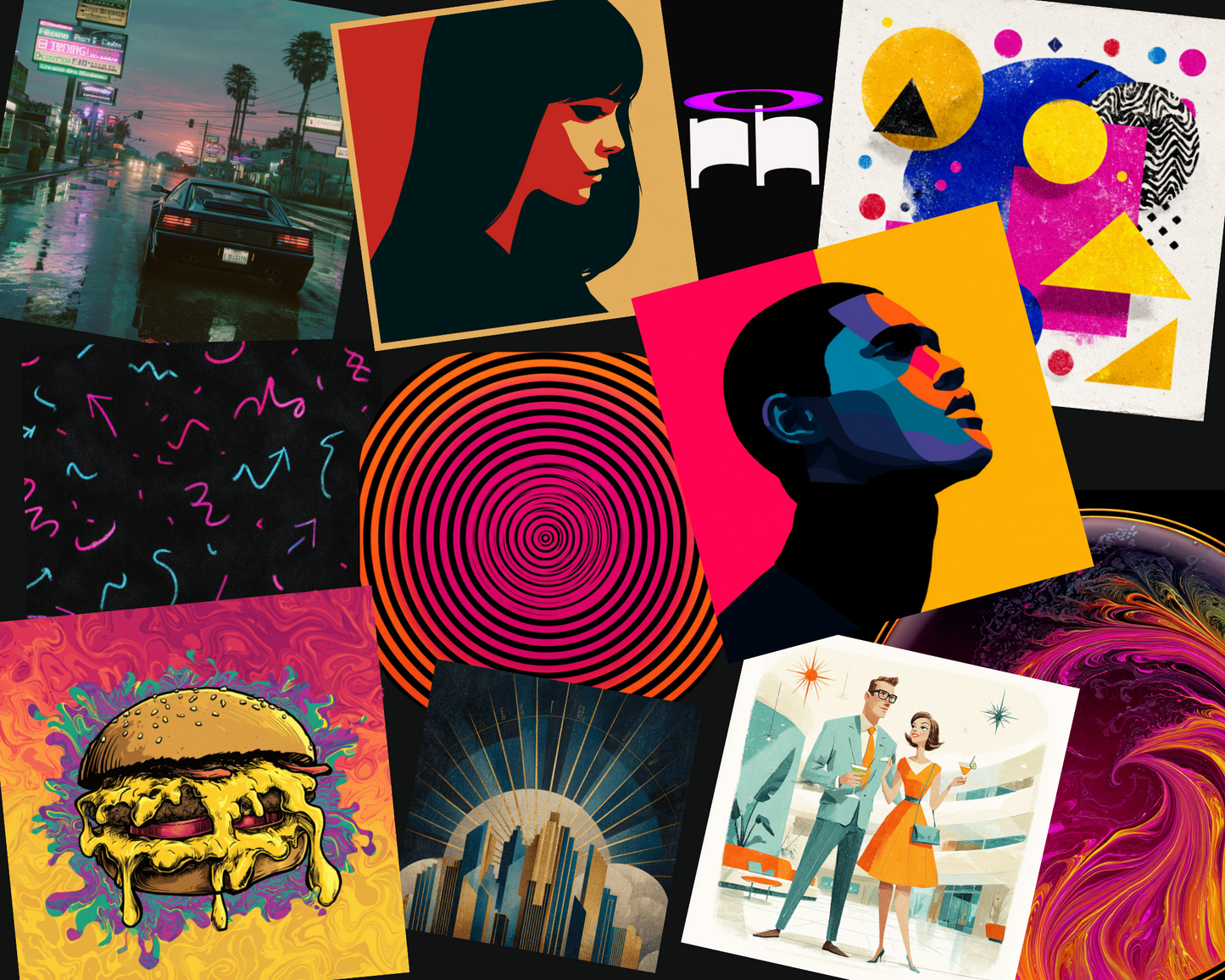 The Retro Halo Creation